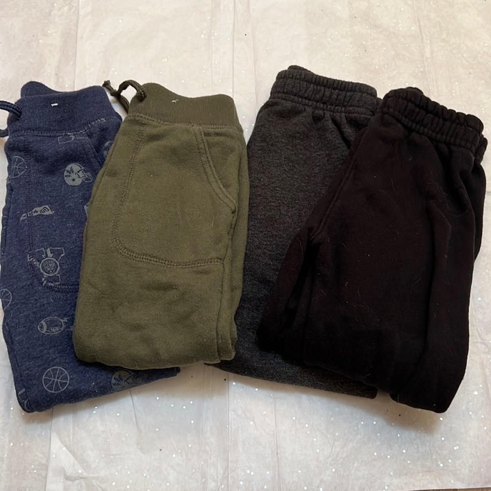 4 pairs size 2T sweatpants